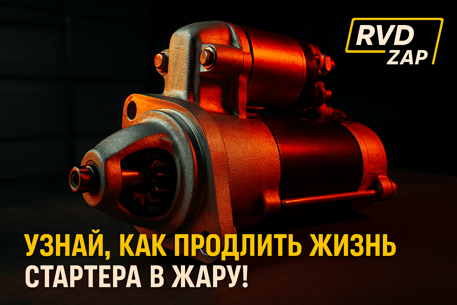 Как продлить жизнь стартера в жару: советы автолюбителя по защите от перегрева
