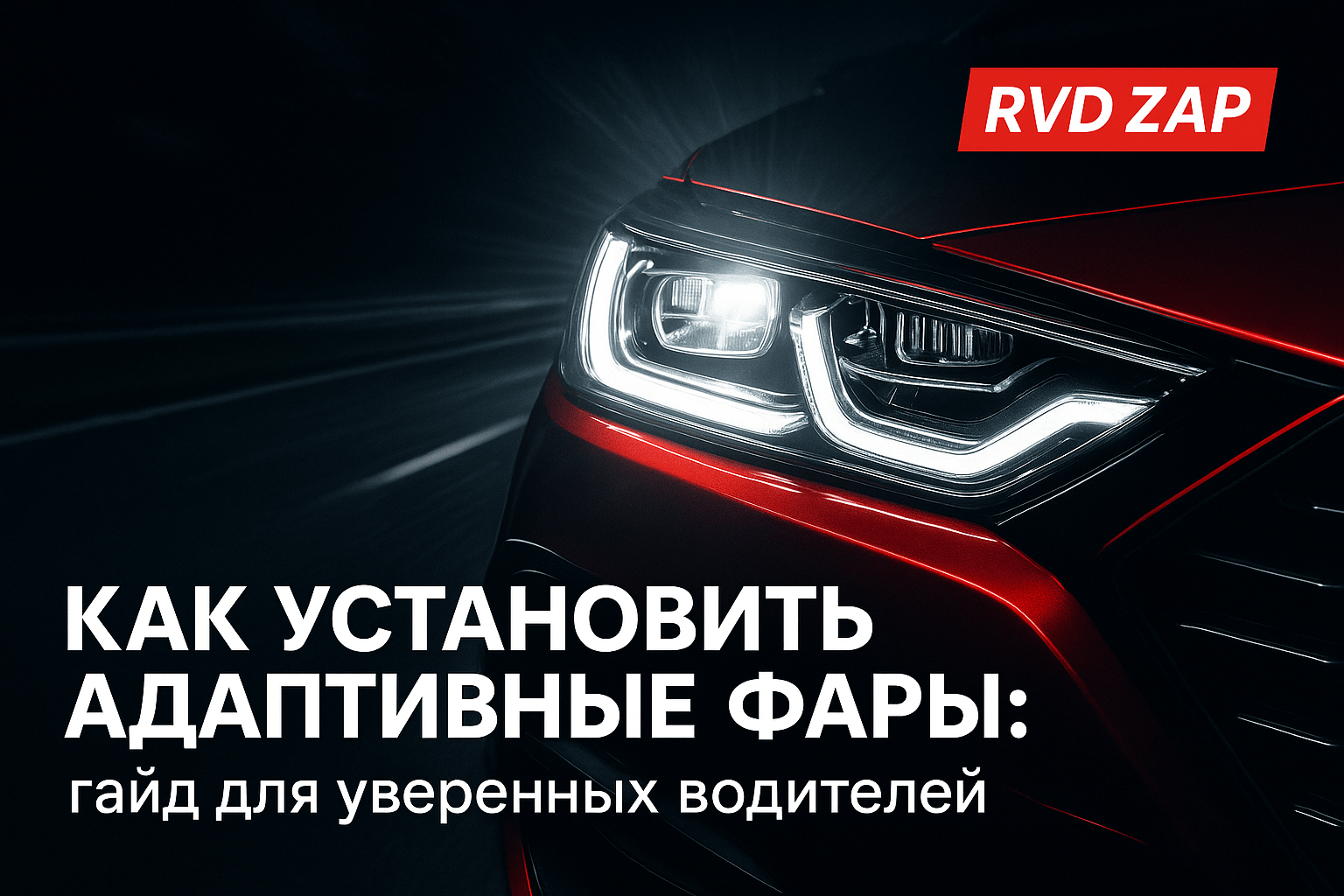 Как установить адаптивные фары: полное руководство для уверенного вождения в темноте