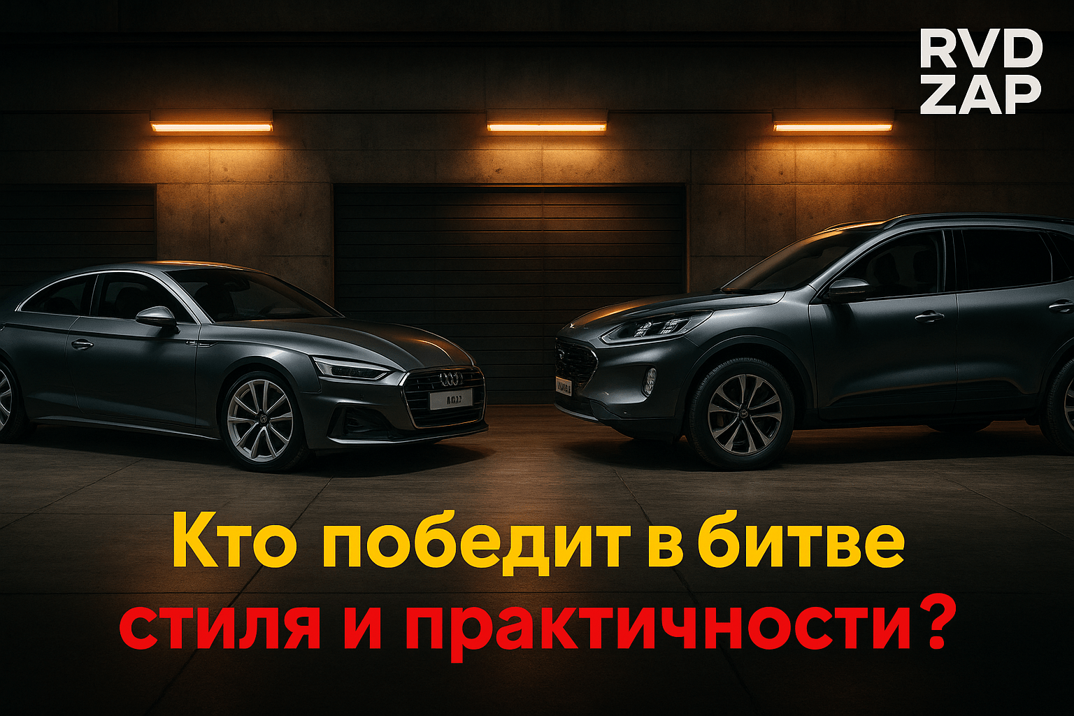 Кто победит в битве стиля и практичности: Audi A5 против Ford Kuga — автомобильная драма, которую нельзя пропустить!