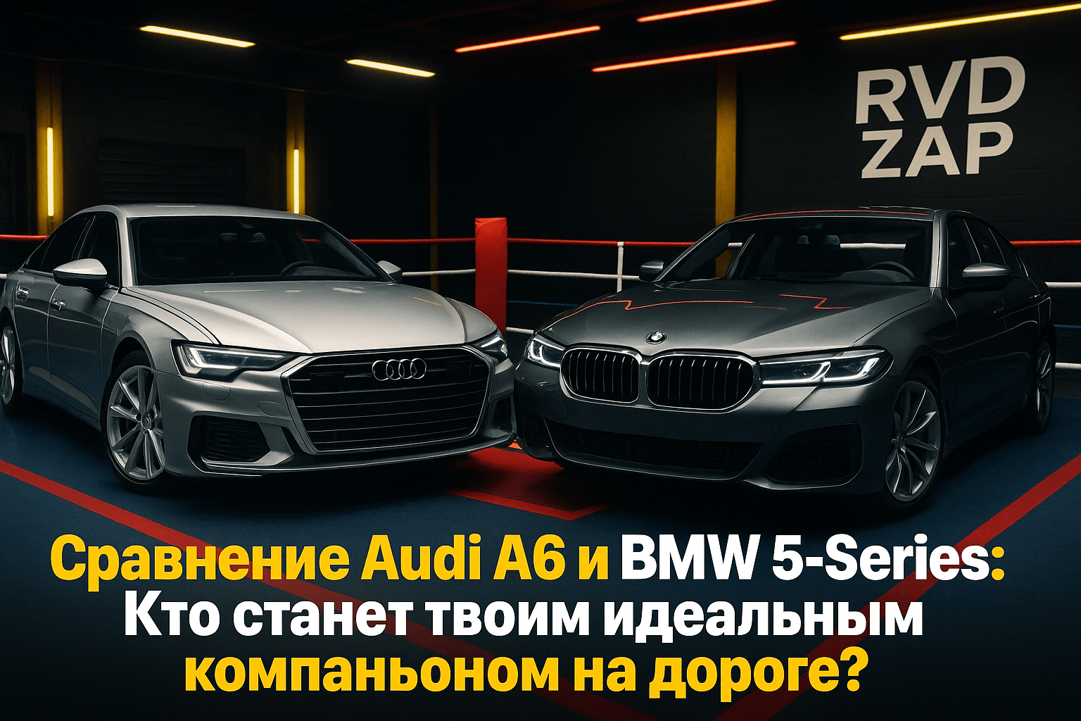 Сравнение Audi A6 и BMW 5-Series: Какой седан станет твоим идеальным компаньоном на дороге?