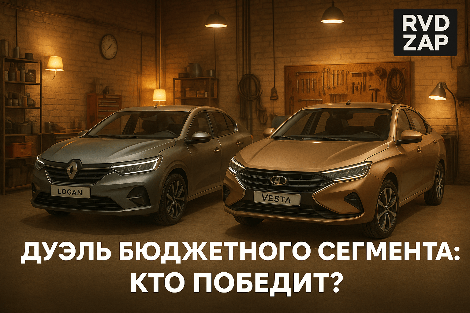 Дуэль бюджетного сегмента: кто победит — Renault Logan или Lada Vesta?