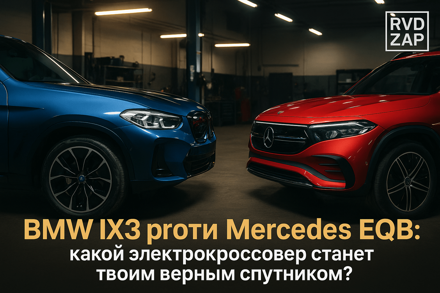 BMW iX3 против Mercedes EQB: какой электрокроссовер станет твоим верным спутником?