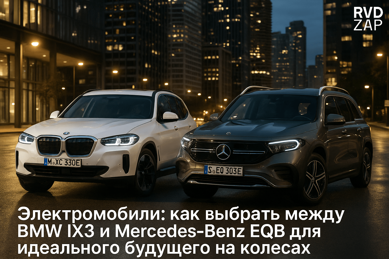 Электромобили: как выбрать между BMW iX3 и Mercedes-Benz EQB для идеального будущего на колесах