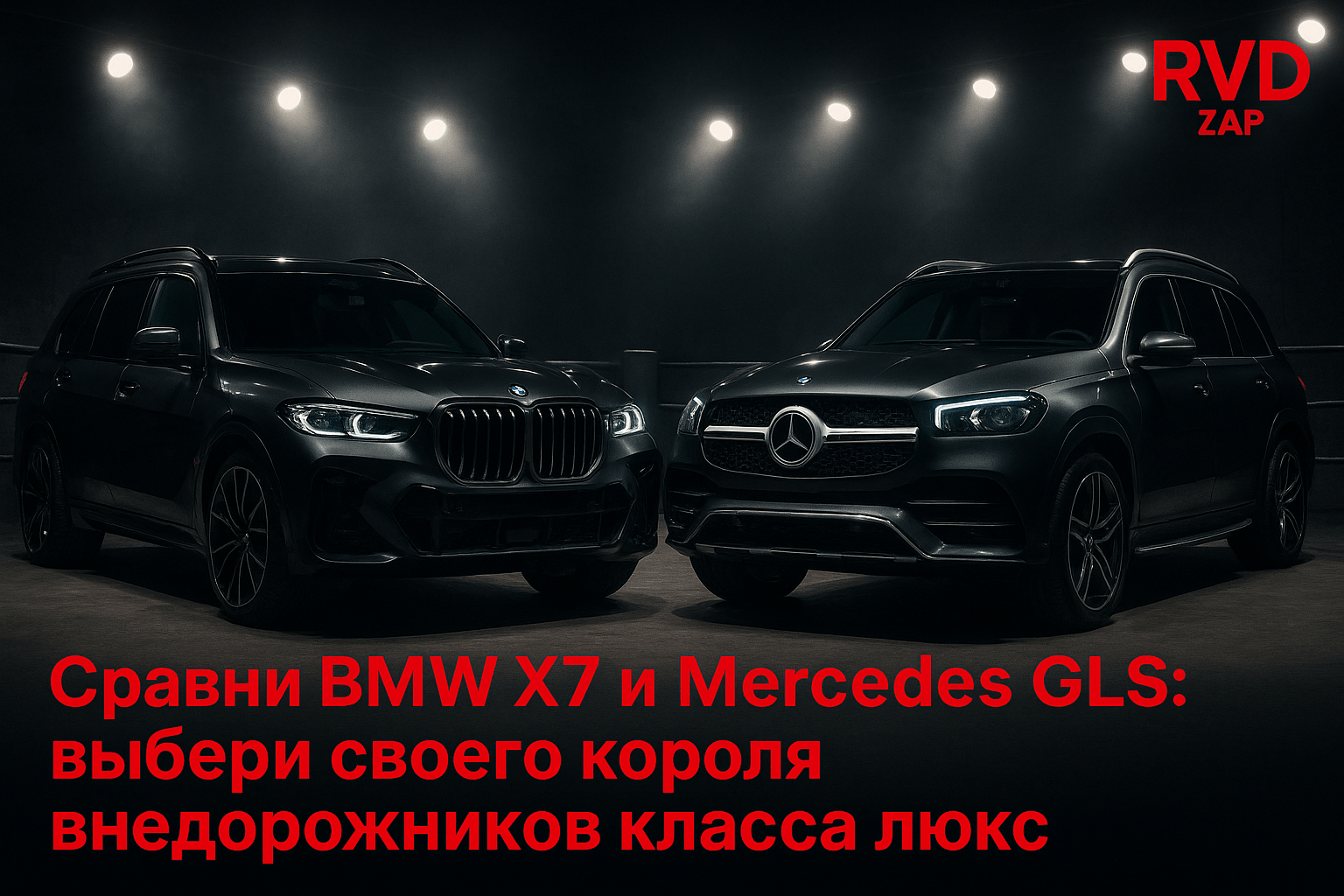 Сравнение BMW X7 и Mercedes GLS: выбери своего короля внедорожников класса люкс!