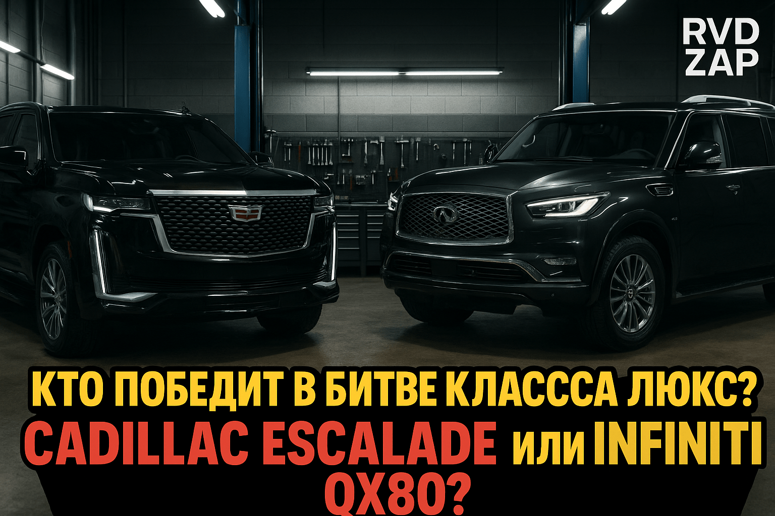 Cadillac Escalade или Infiniti QX80: Какой Люксовый Внедорожник Выбрать? Сравнение, Тесты и Рекомендации