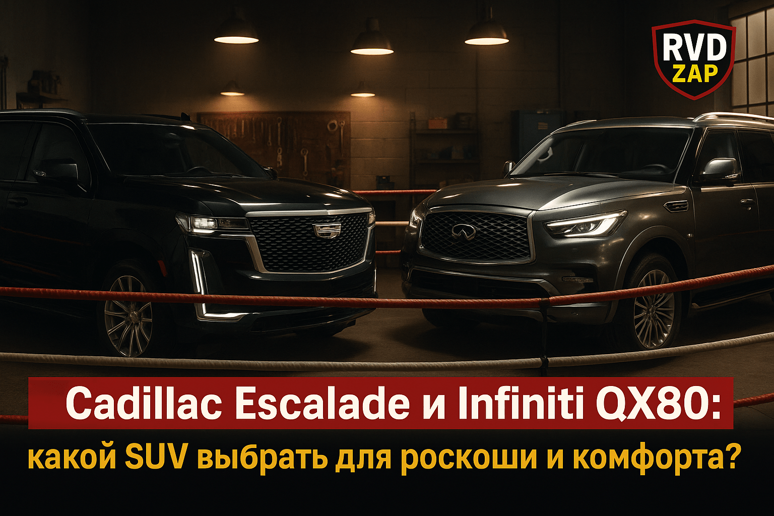 Сравнение Cadillac Escalade и Infiniti QX80: какой SUV выбрать для роскоши и комфорта?