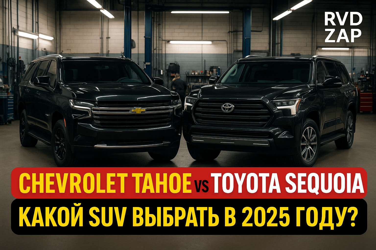 Chevrolet Tahoe vs Toyota Sequoia: Какой SUV Выбрать в 2025 Году?