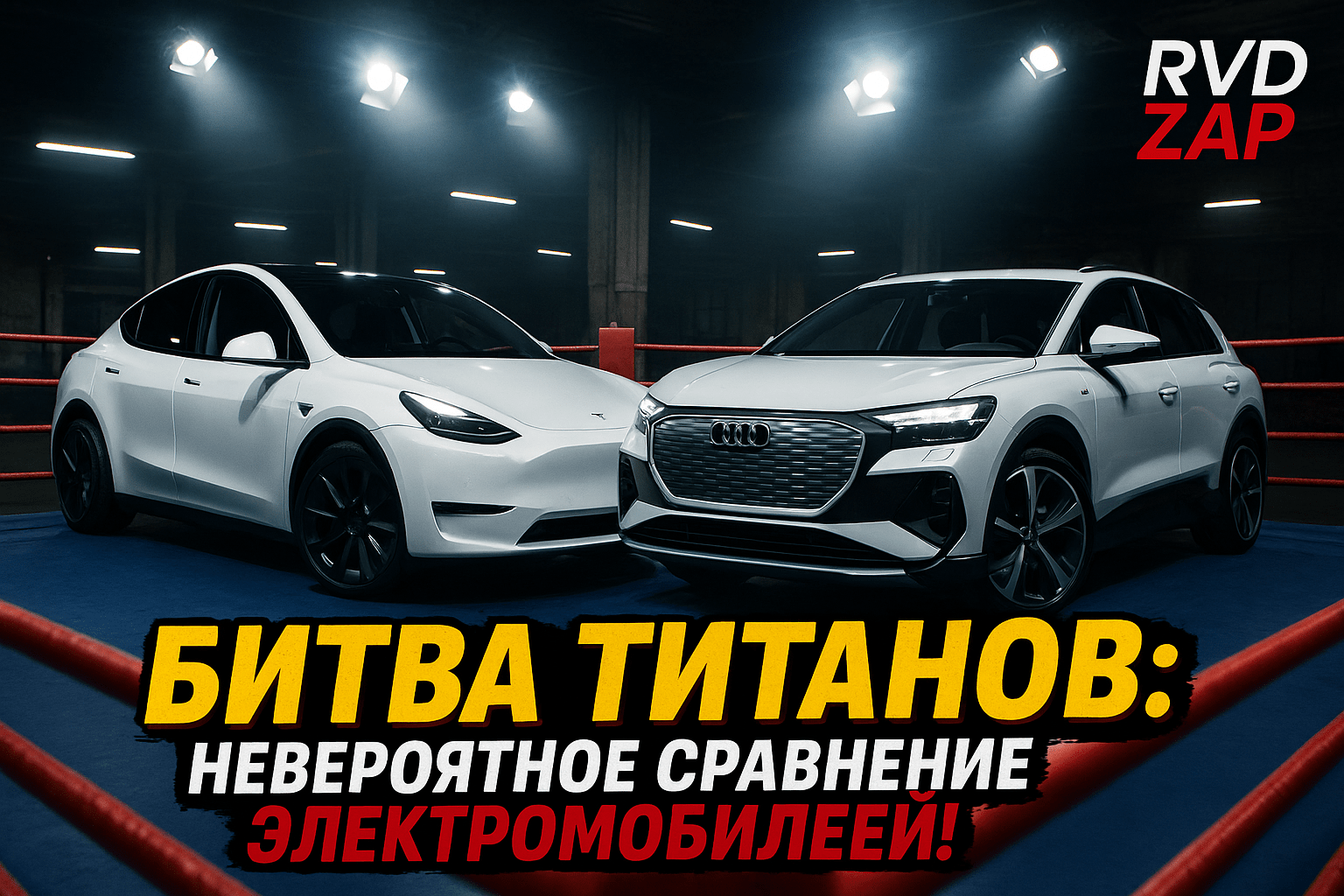 Битва Титанов: Невероятное Сравнение Tesla Model Y и Audi Q4 e-tron для Вашего Идеального Электромобиля