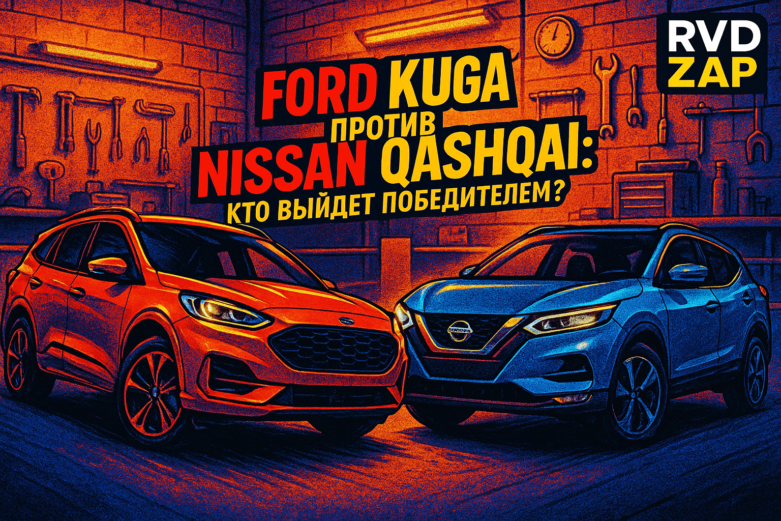 Сравнение Ford Kuga и Nissan Qashqai: какой кроссовер подходит именно тебе?