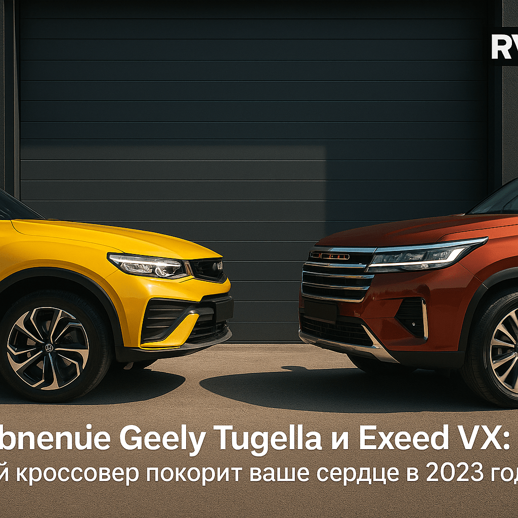 Сравнение Geely Tugella и Exeed VX: Какой кроссовер покорит ваше сердце в 2023 году?