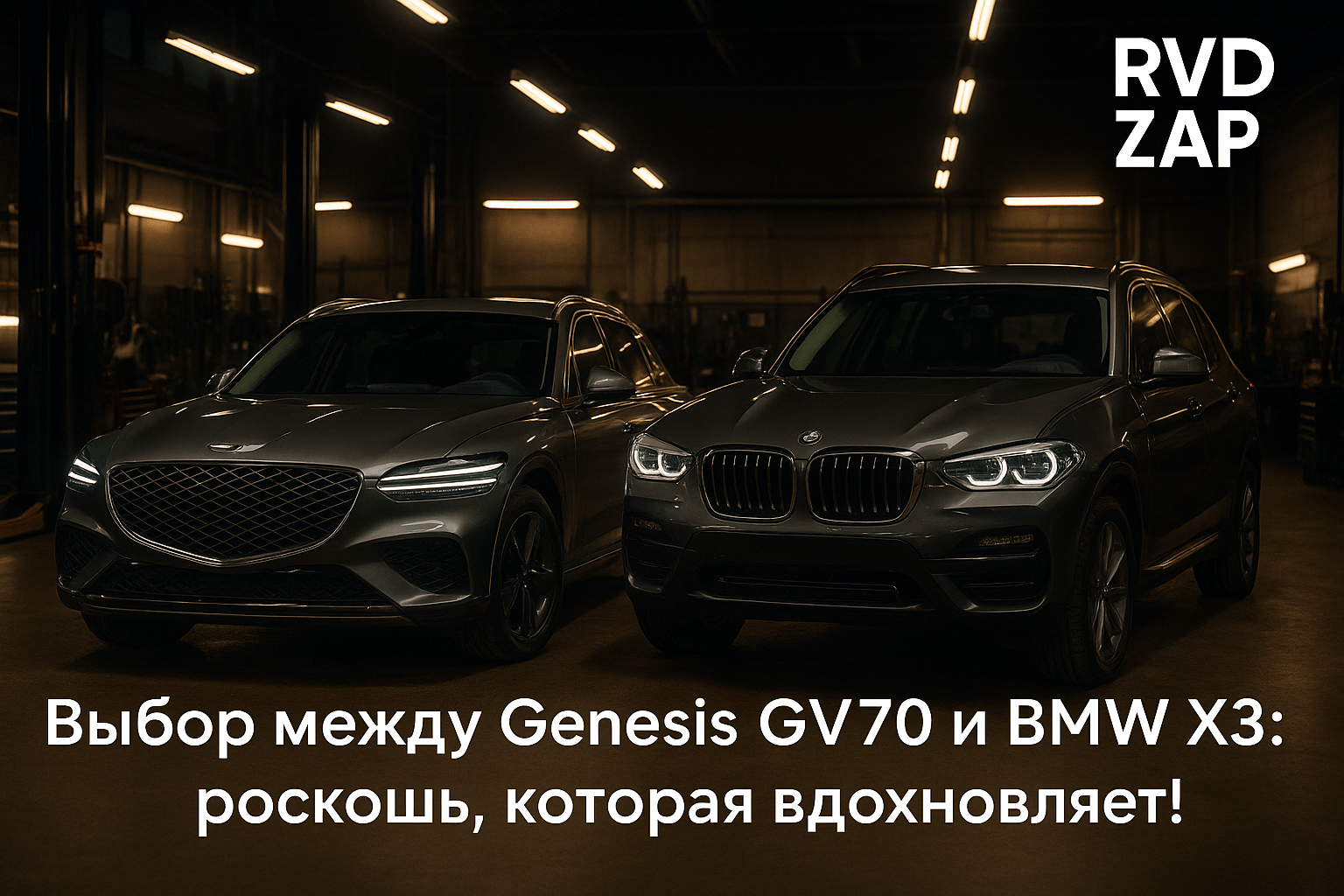 Выбор между Genesis GV70 и BMW X3: как соперники меняют представление о роскошных SUV