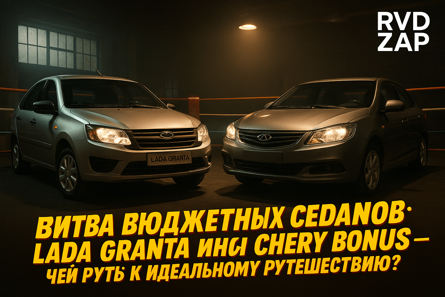 Битва бюджетных седанов: Lada Granta или Chery Bonus — что выбрать для идеального путешествия?