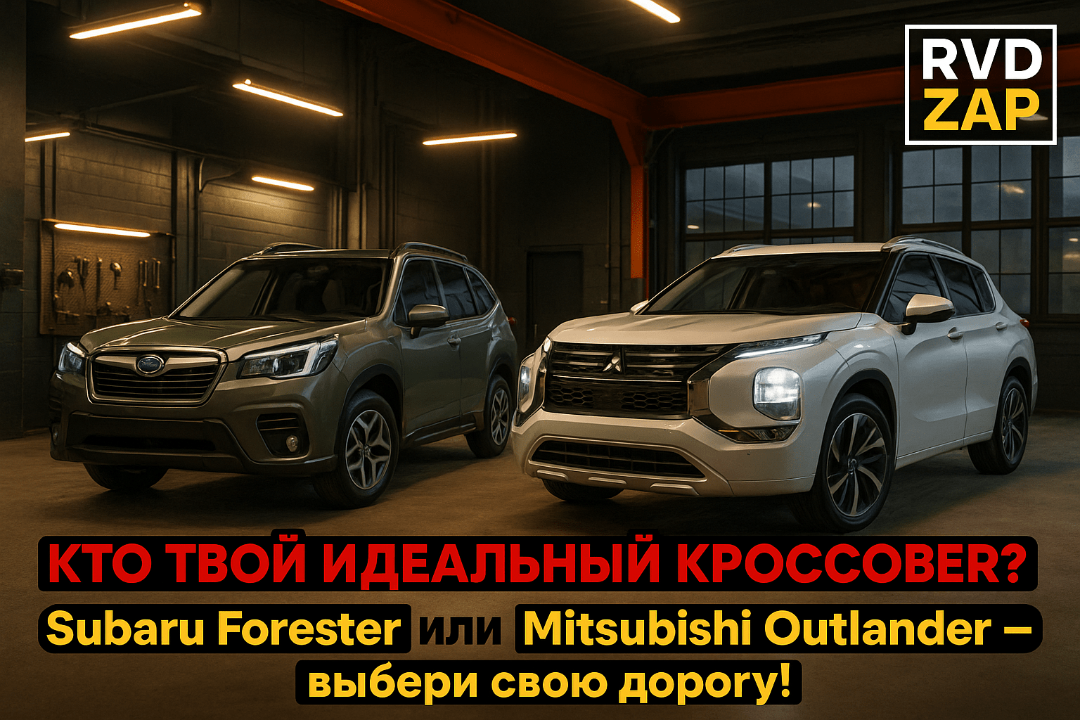 Сравнение Subaru Forester и Mitsubishi Outlander: какой кроссовер подойдет именно тебе?