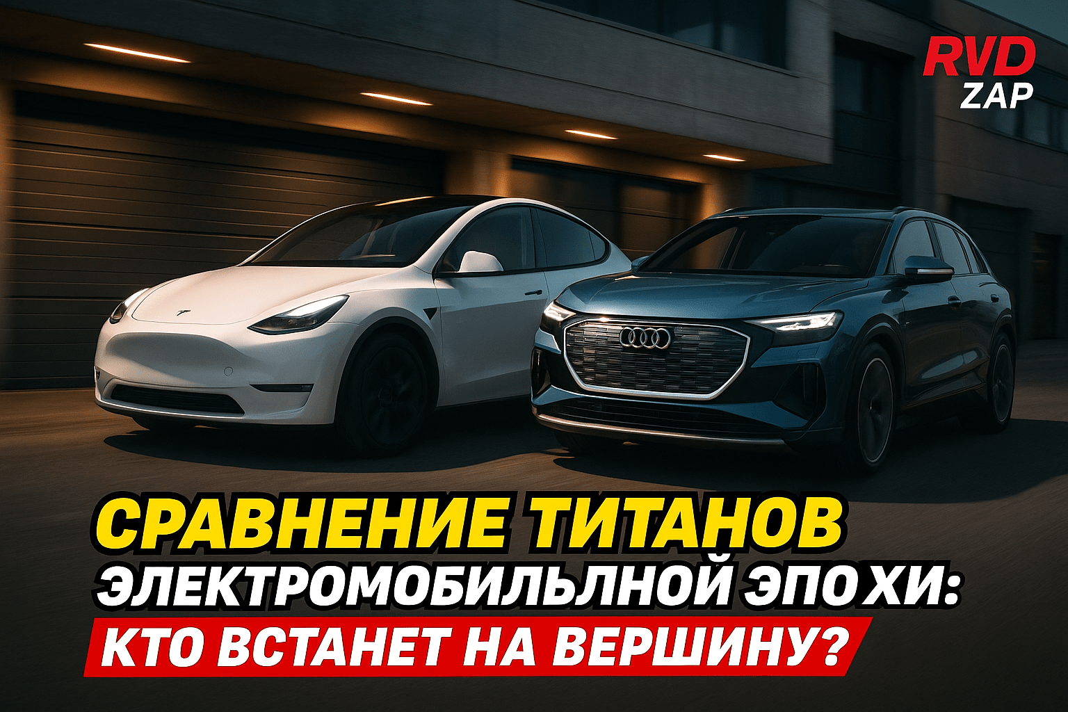 Сравнение Tesla Model Y и Audi Q4 e-tron: какой электромобиль лучше выбрать?