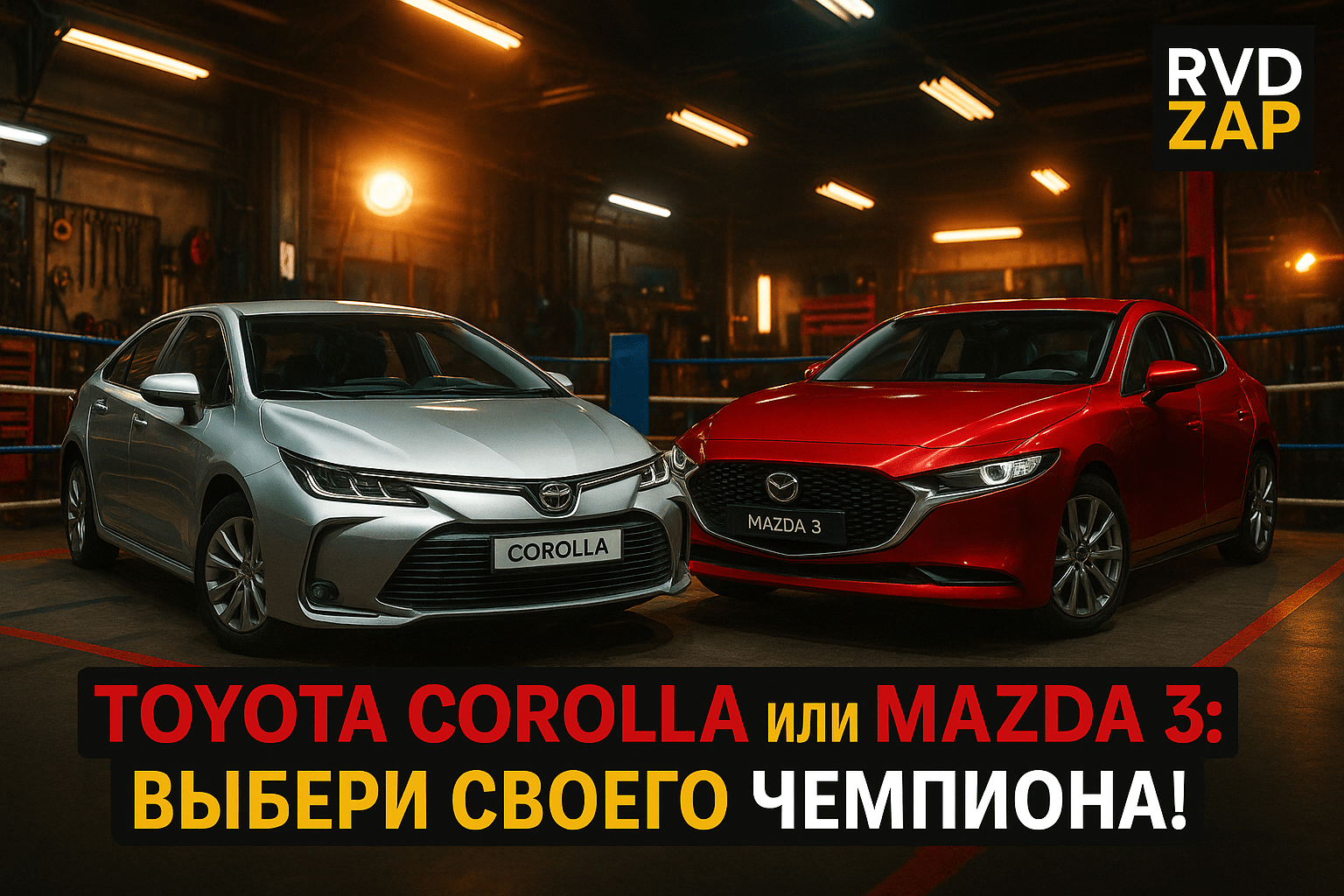Toyota Corolla или Mazda 3: Какая из них станет твоим идеальным авто? Узнай все нюансы и сделай правильный выбор!