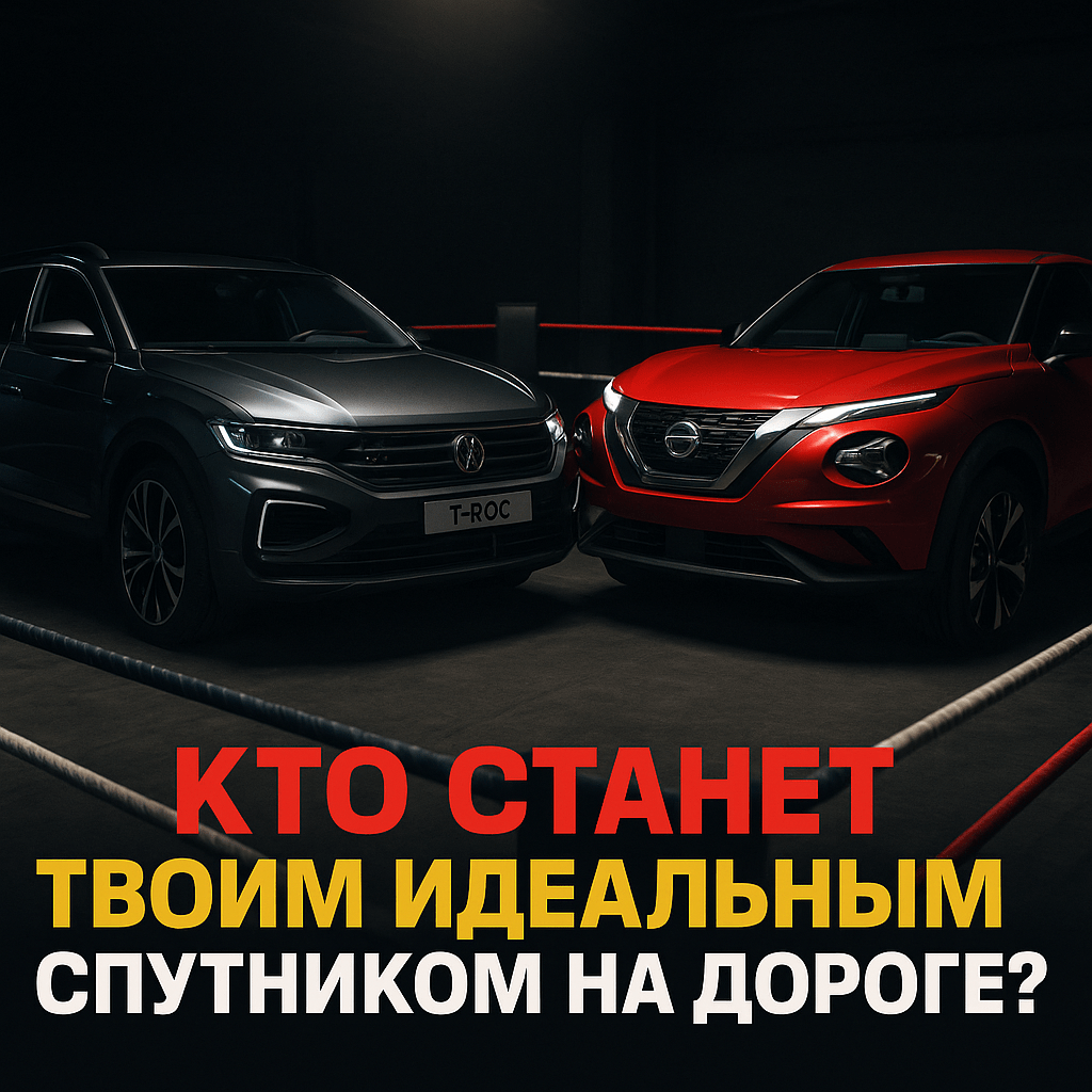 Volkswagen T-Roc или Nissan Juke: Какой кроссовер идеально подойдет именно вам?