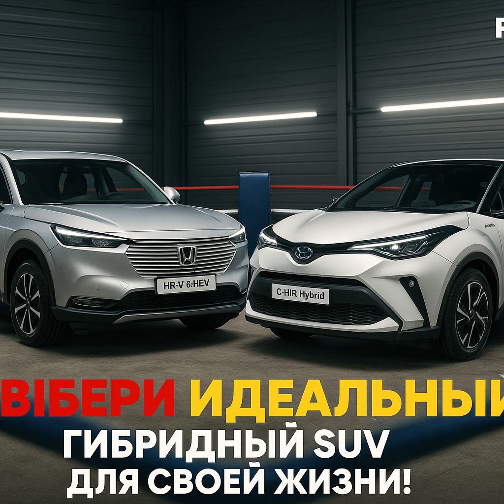 Сравнение Honda HR-V e:HEV и Toyota C-HR Hybrid: выбери идеальный гибридный SUV для своей жизни!