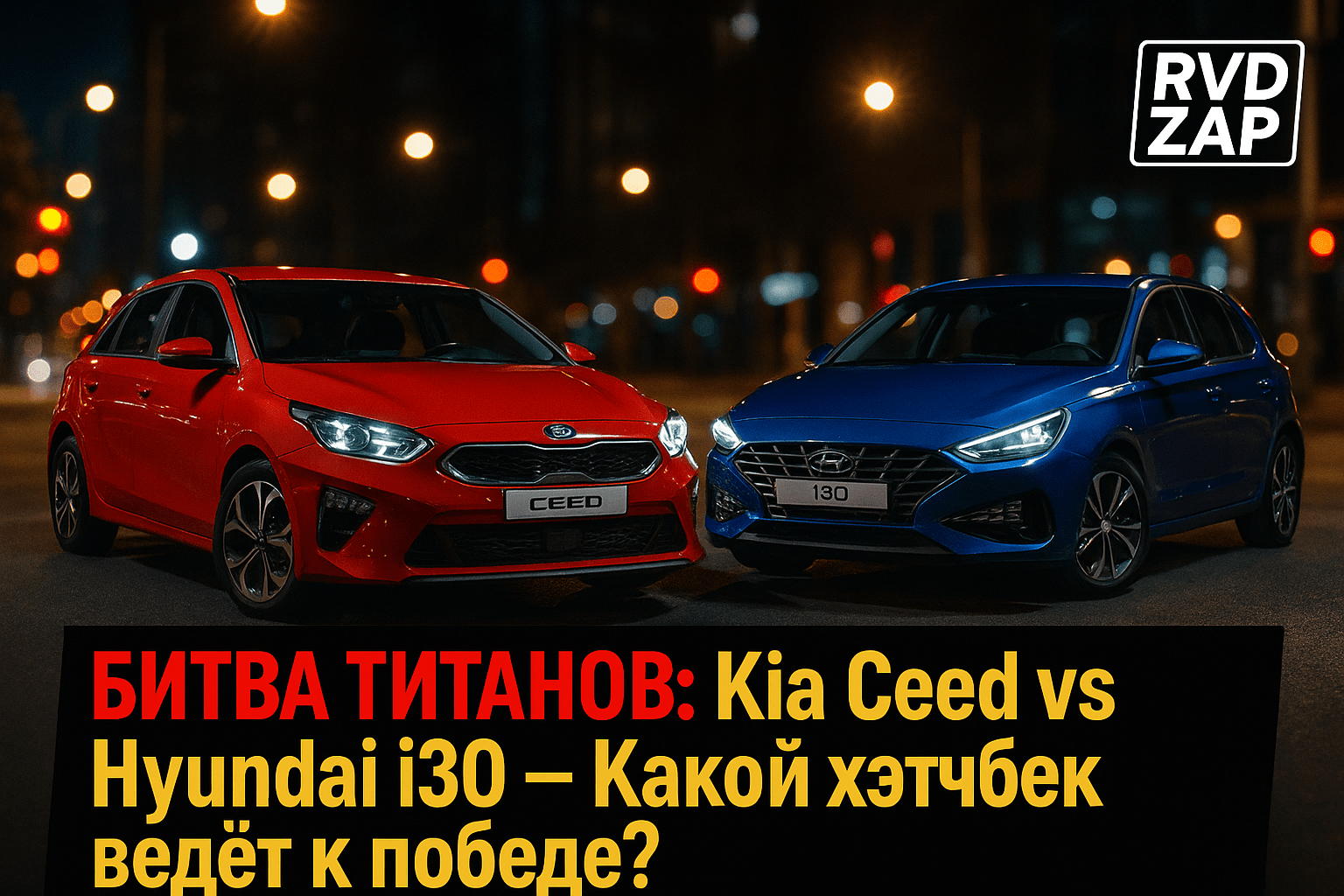 Сравнение Kia Ceed и Hyundai i30: какой хэтчбек подойдёт именно тебе?