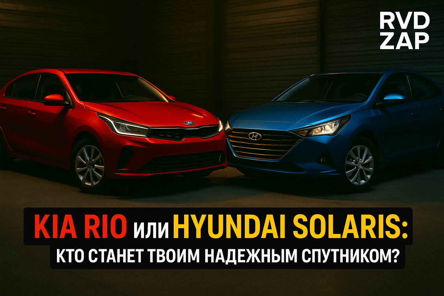Kia Rio или Hyundai Solaris: Какой автомобиль станет твоим надежным спутником на дороге?