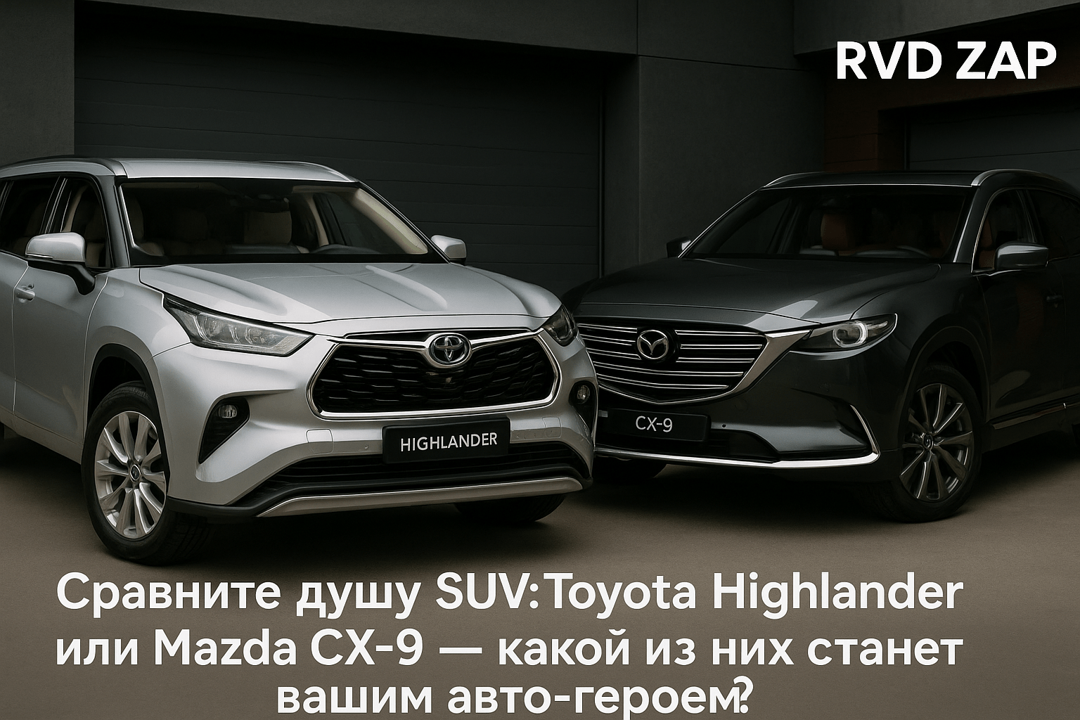 Сравнение Toyota Highlander и Mazda CX-9: Какой SUV Вашему Сердцу Ближе?