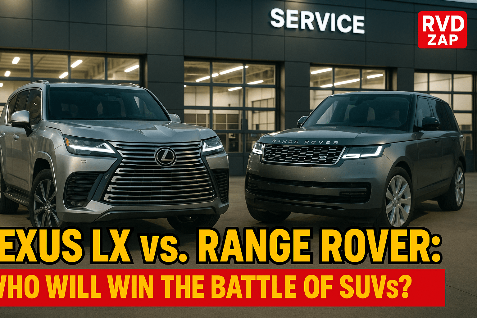 Сравниваем Lexus LX и Range Rover: какой внедорожник действительно стоит своих денег?