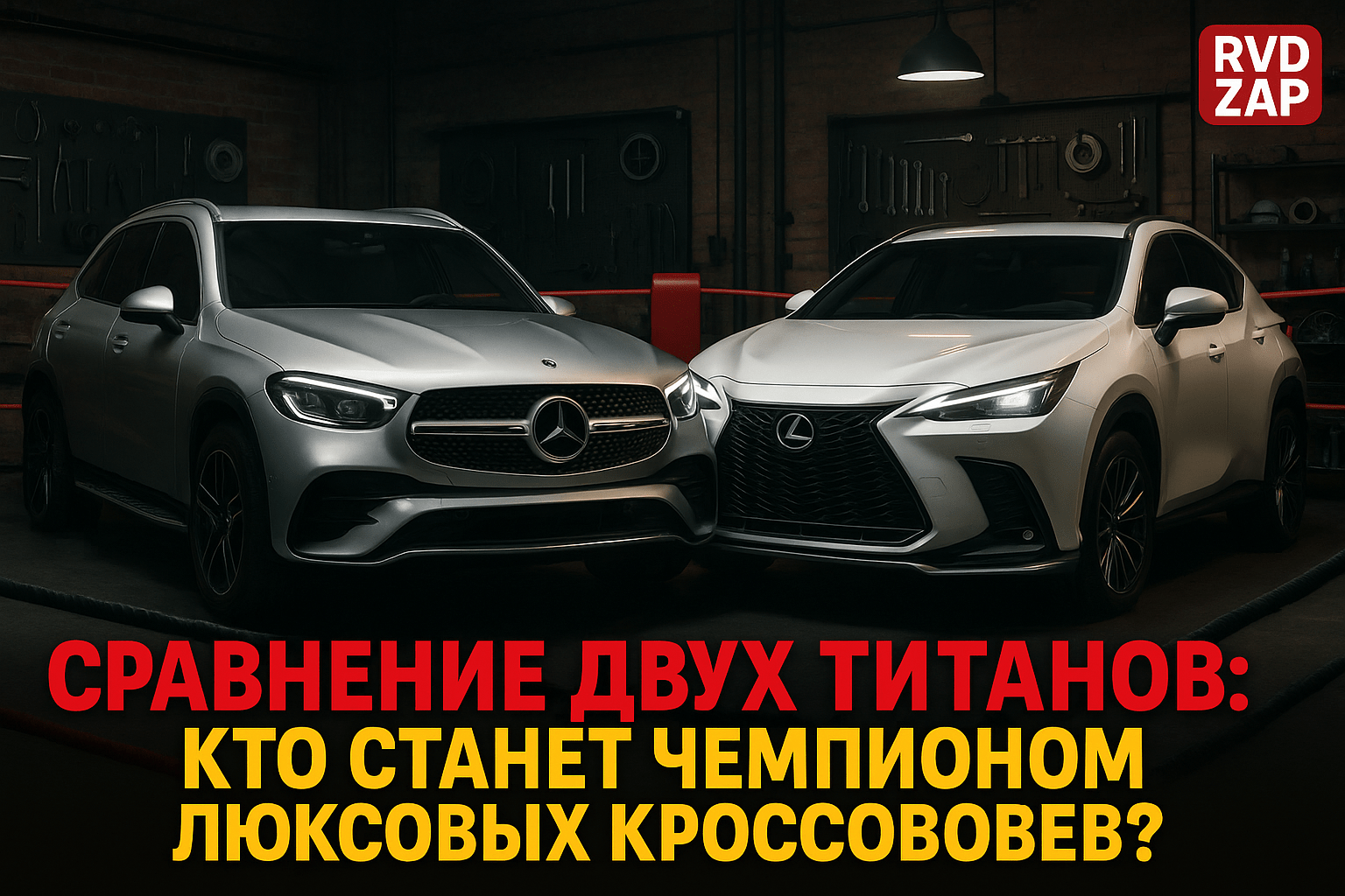 Сравнение Mercedes GLC и Lexus NX: какой титул победителя в мире люксовых кроссоверов?