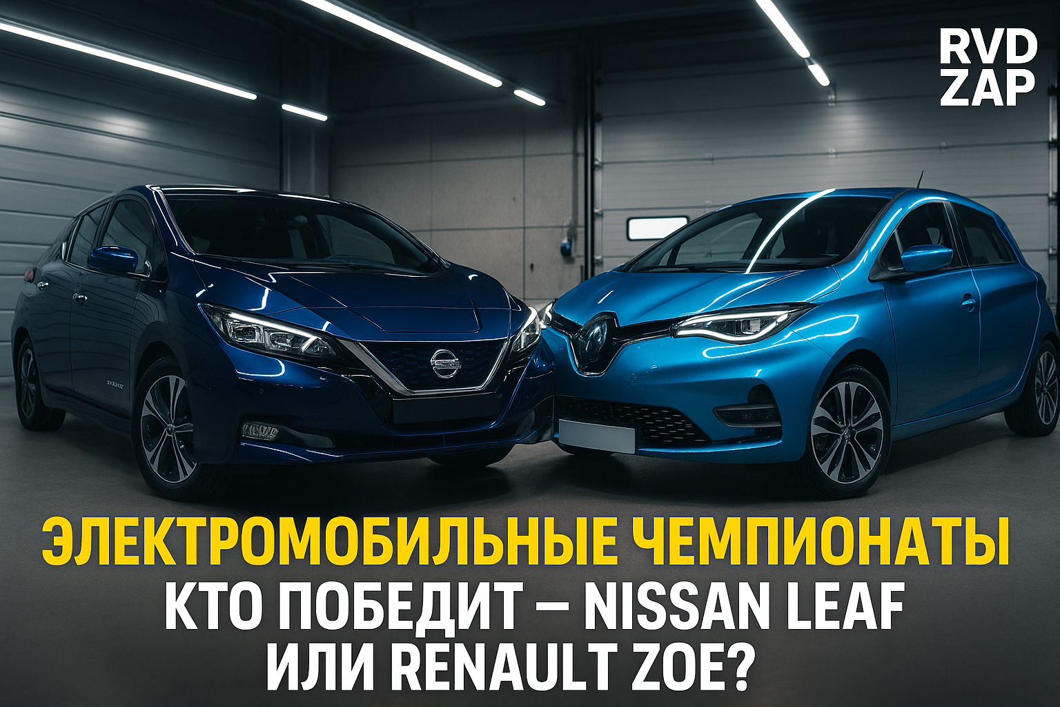 Nissan Leaf против Renault Zoe: как выбрать идеальный электромобиль для своих нужд?