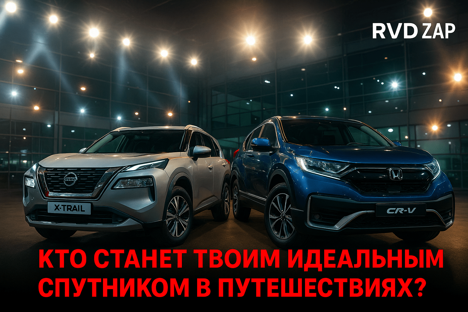 Сравнение кроссоверов: Nissan X-Trail против Honda CR-V — кто станет твоим идеальным спутником в путешествиях?