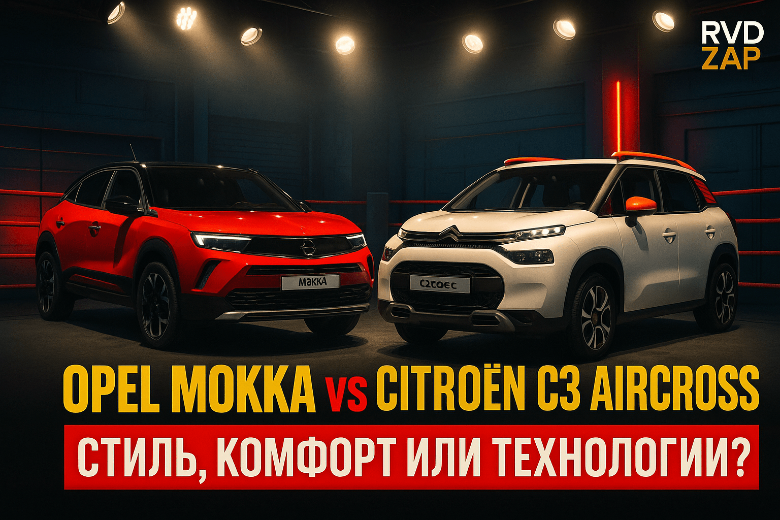 Как выбрать идеальный кроссовер: Opel Mokka против Citroen C3 Aircross — стиль, комфорт или технологии?