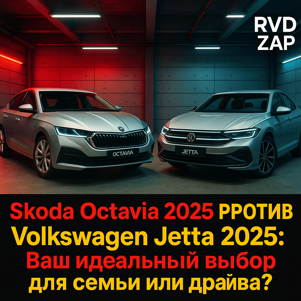 Skoda Octavia или Volkswagen Jetta: Какой автомобиль выберет водитель с хорошим вкусом?