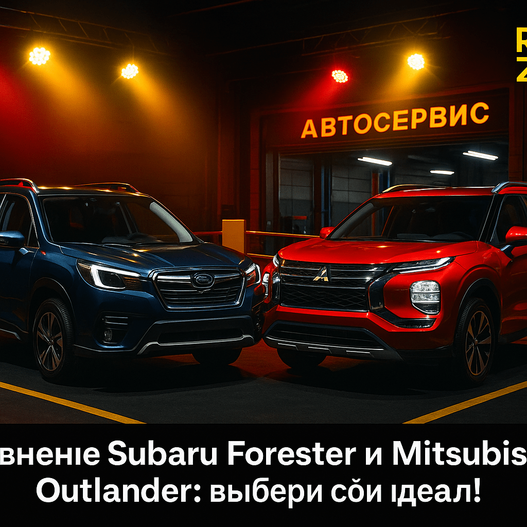 Сравнение Subaru Forester и Mitsubishi Outlander: какой кроссовер выберет ваше сердце?