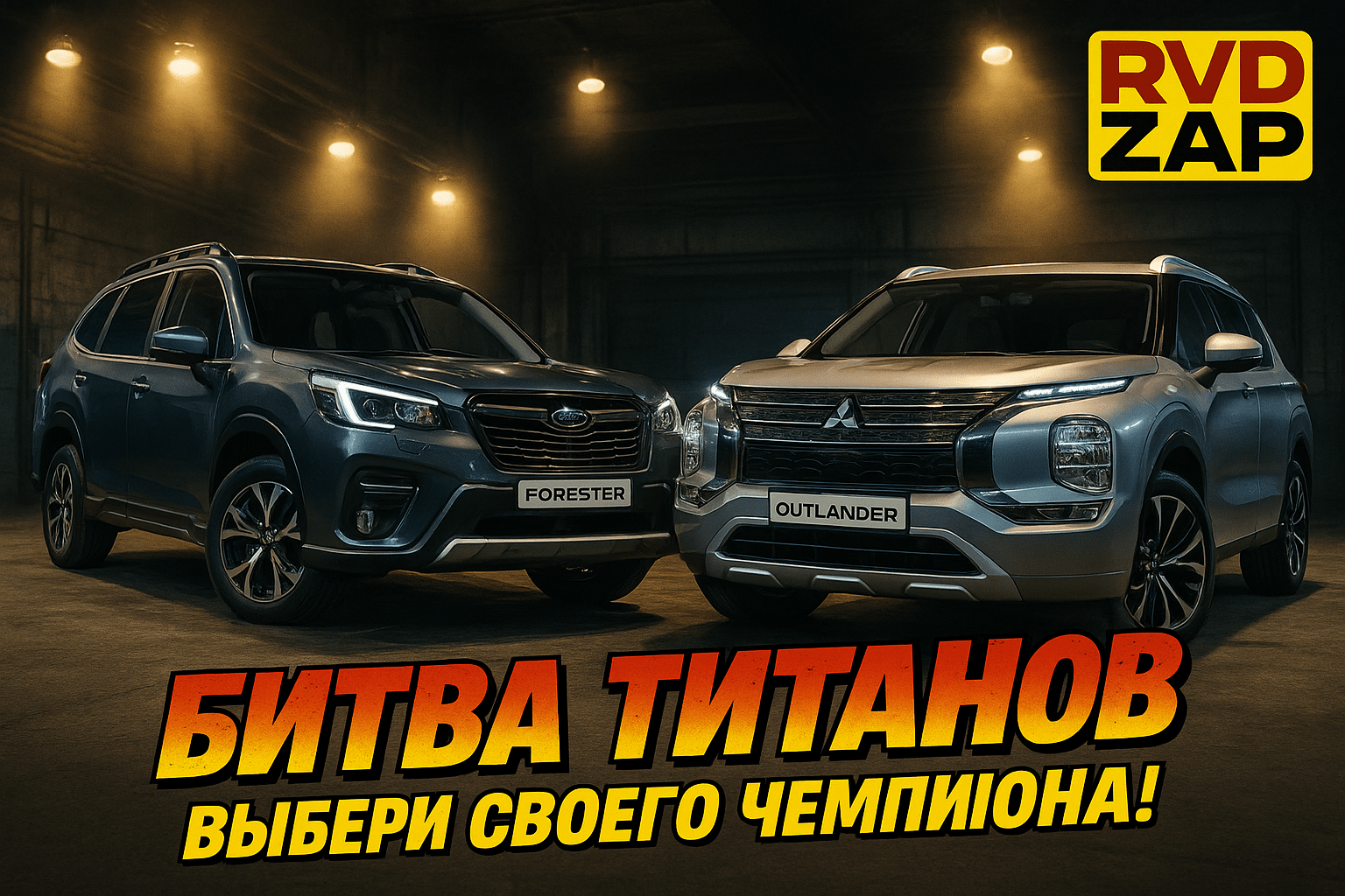 Сравнение Subaru Forester и Mitsubishi Outlander: какой внедорожник выбрать для уверенных поездок?