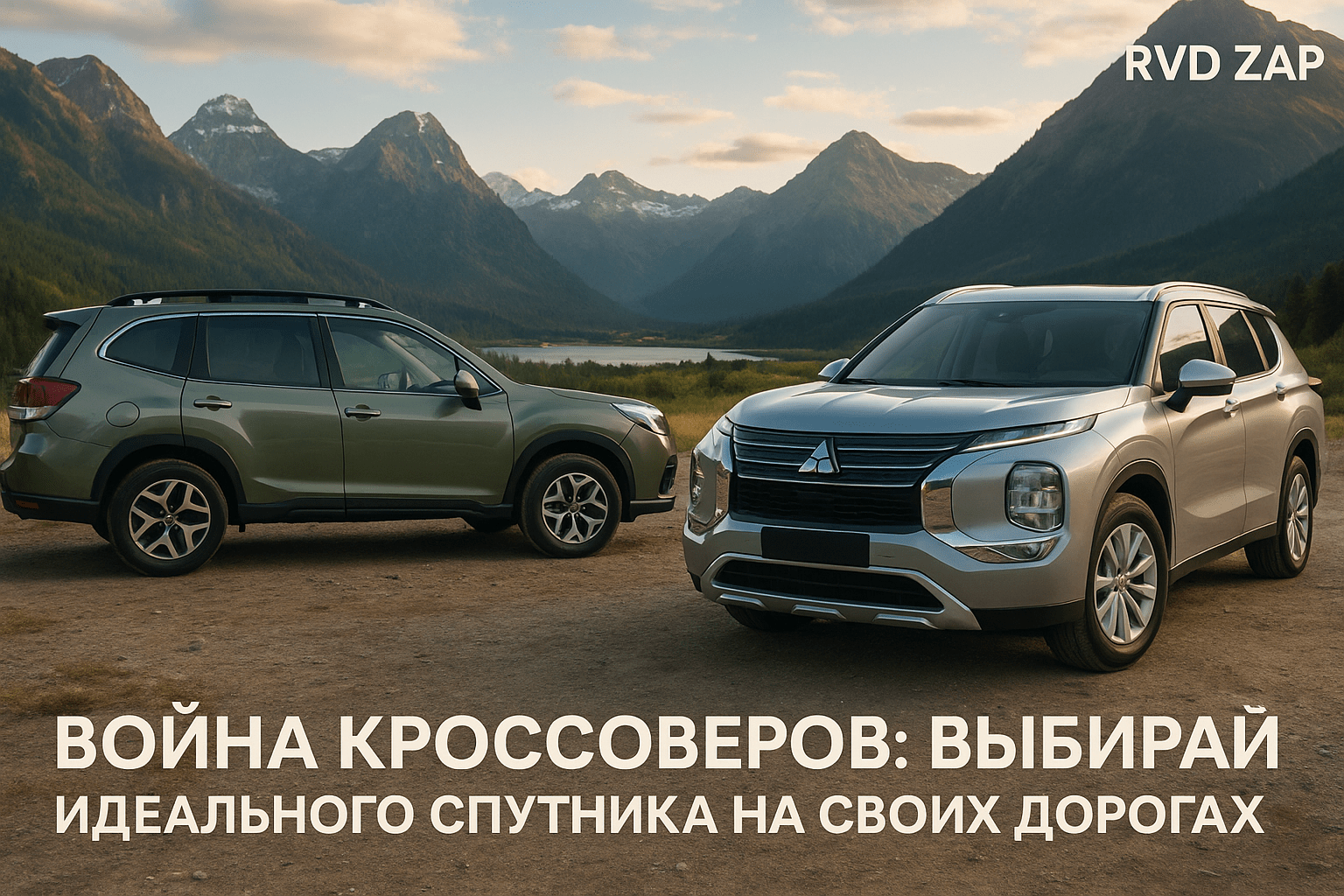 Война кроссоверов: Subaru Forester против Mitsubishi Outlander — какой станет вашим идеальным спутником на дорогах?