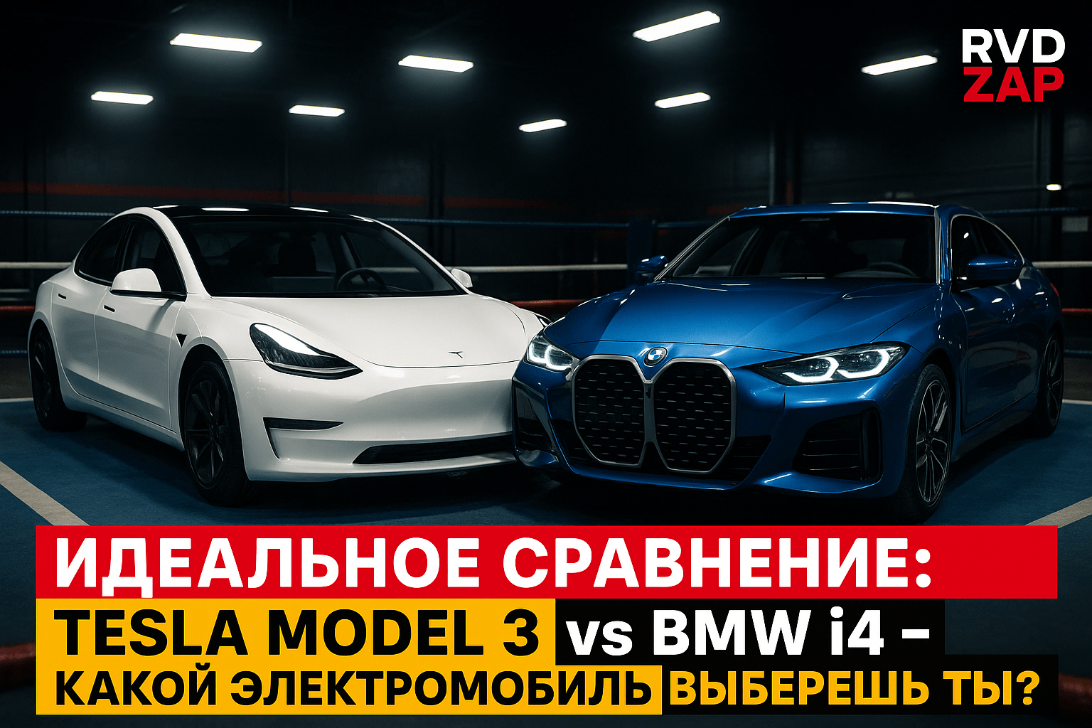 Идеальное Сравнение: Tesla Model 3 vs BMW i4 — Какой Электромобиль Выберешь Ты?