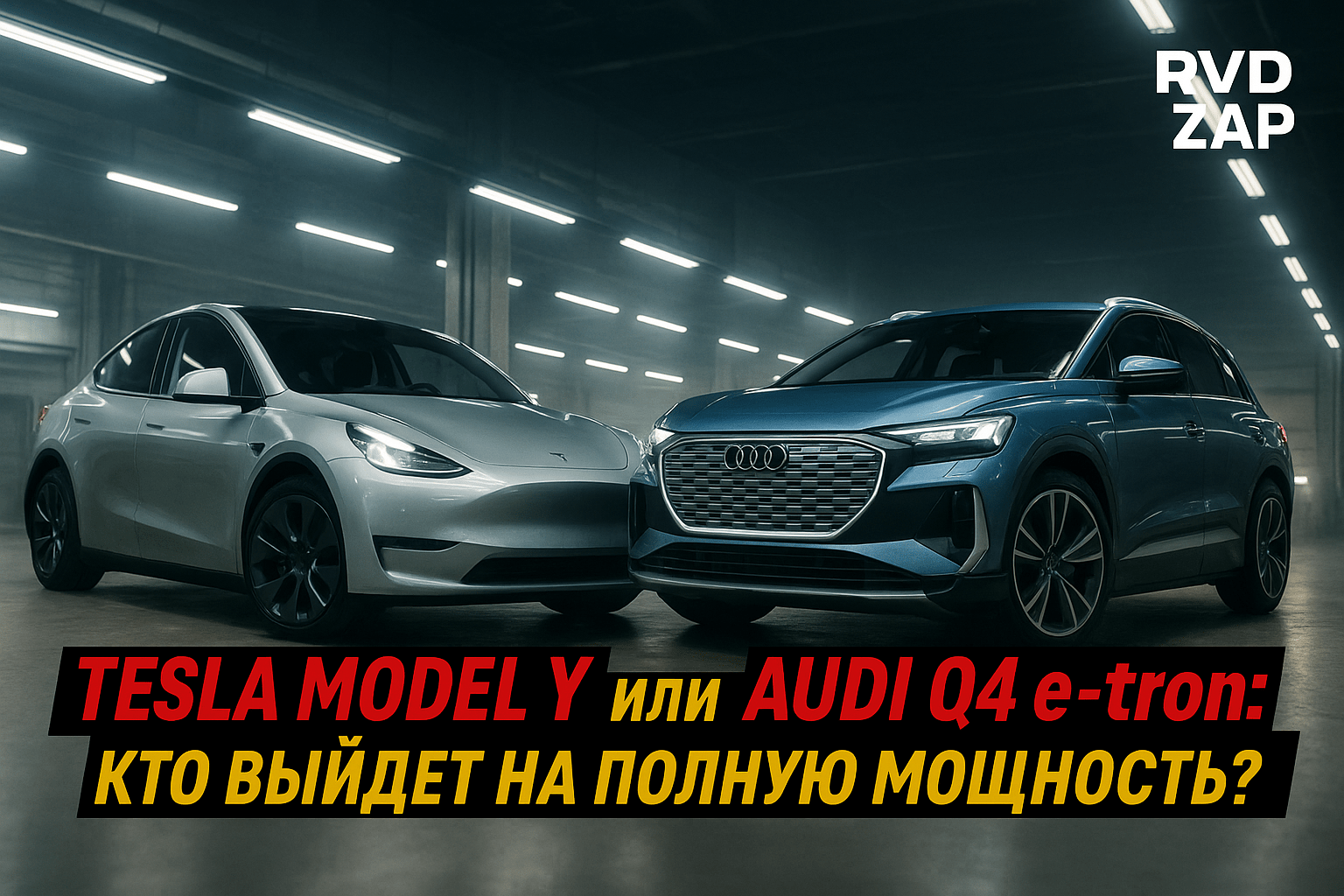 Как выбрать лучший электромобиль: Tesla Model Y или Audi Q4 e-tron? Исследуем все особенности и секреты!