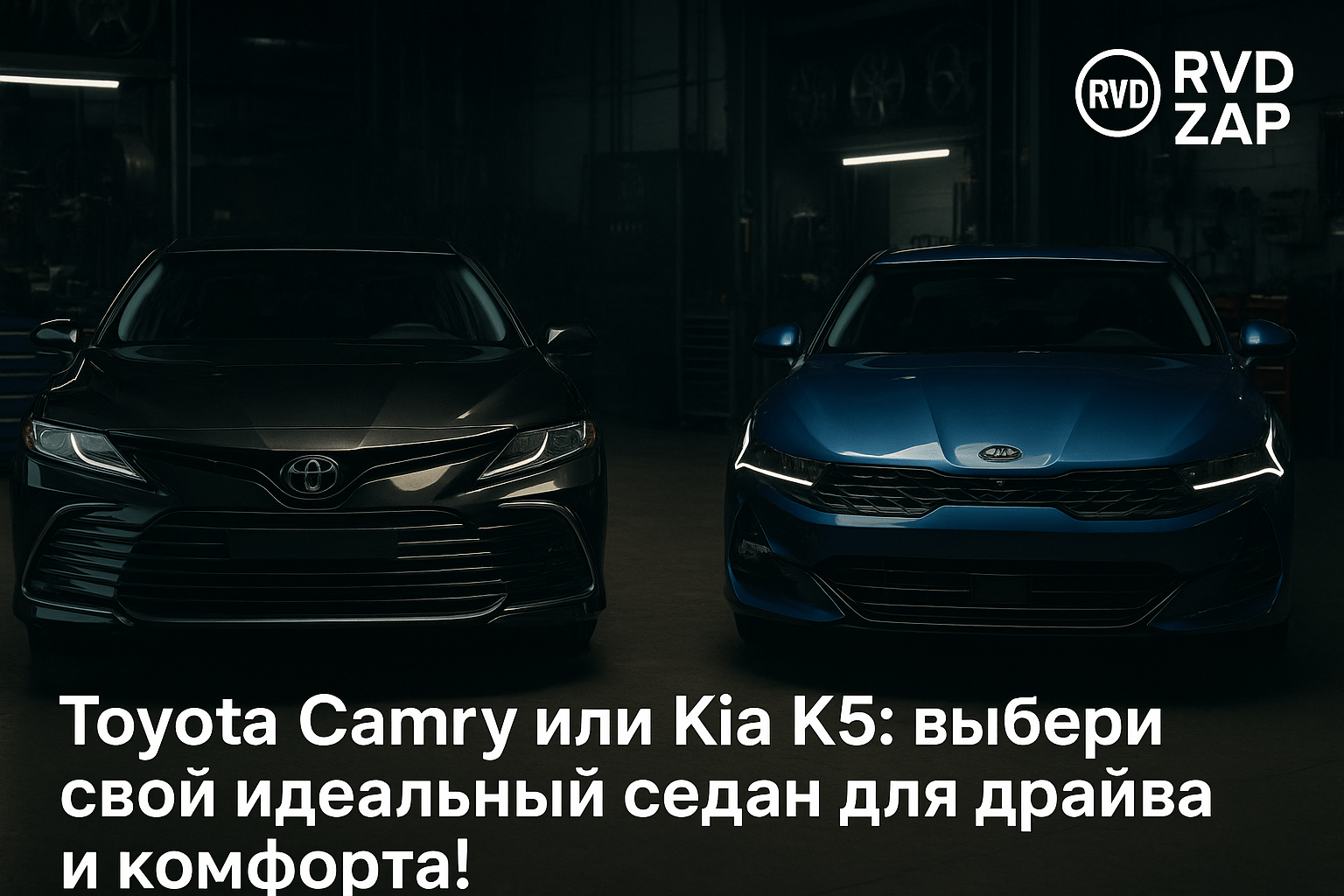 Выбор между Toyota Camry и Kia K5: какой седан обеспечит драйв и комфорт в каждой поездке?