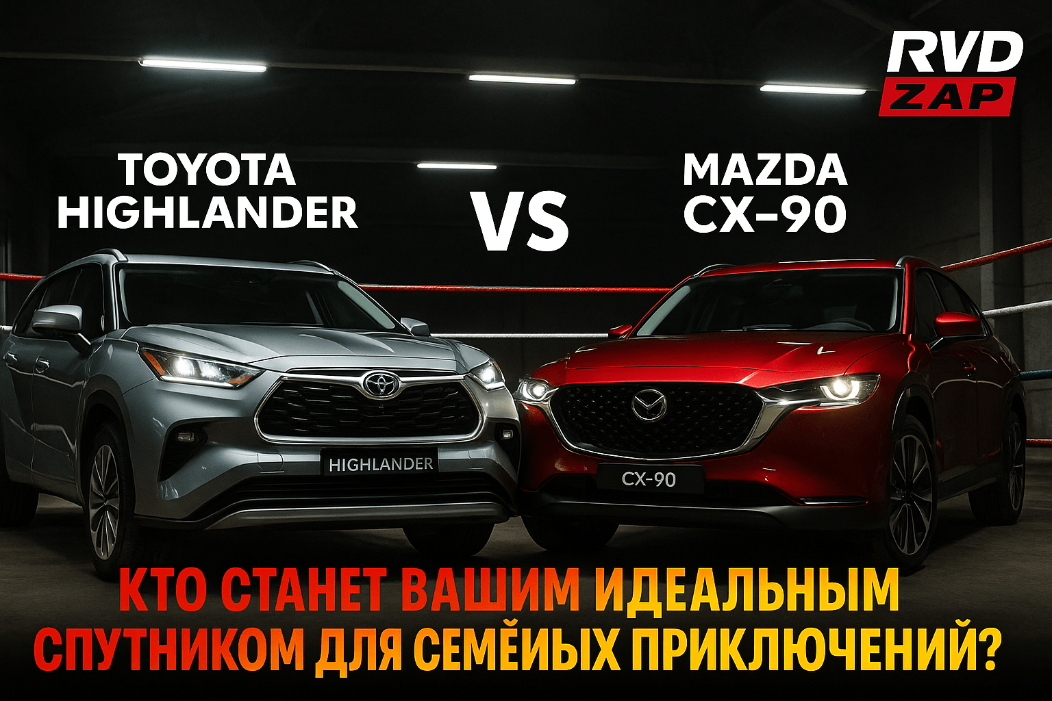 Сравнение Toyota Highlander и Mazda CX-90: какой кроссовер станет вашим идеальным спутником для семейных приключений?
