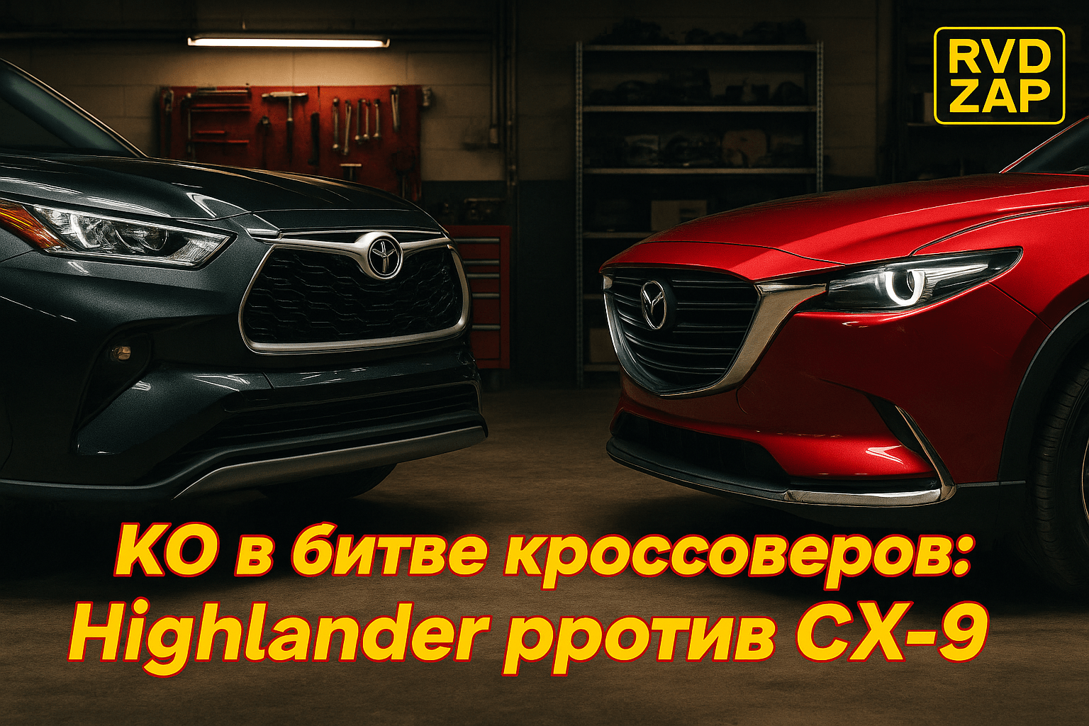 Toyota Highlander или Mazda CX-9: какой кроссовер подходит именно вам?