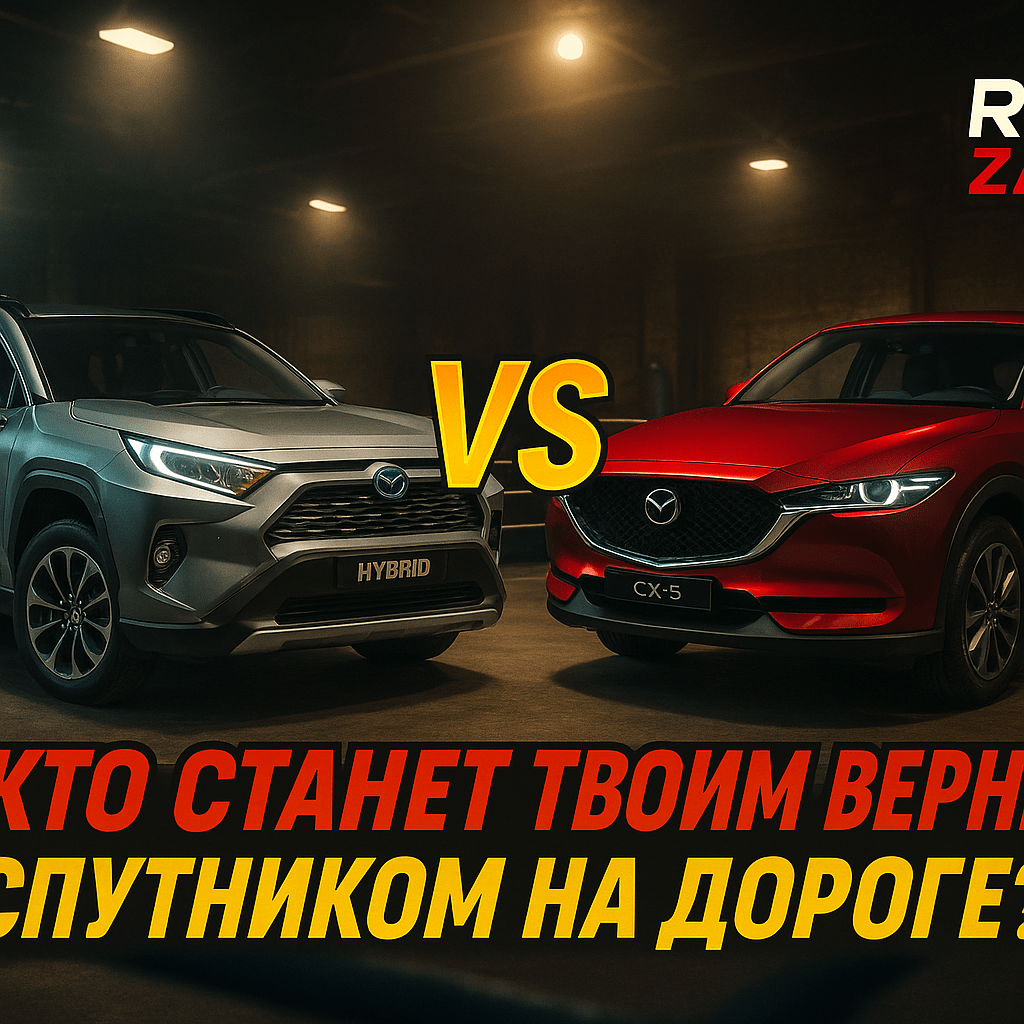 Сравниваем Toyota RAV4 и Mazda CX-5: какой кроссовер идеально подходит именно тебе?