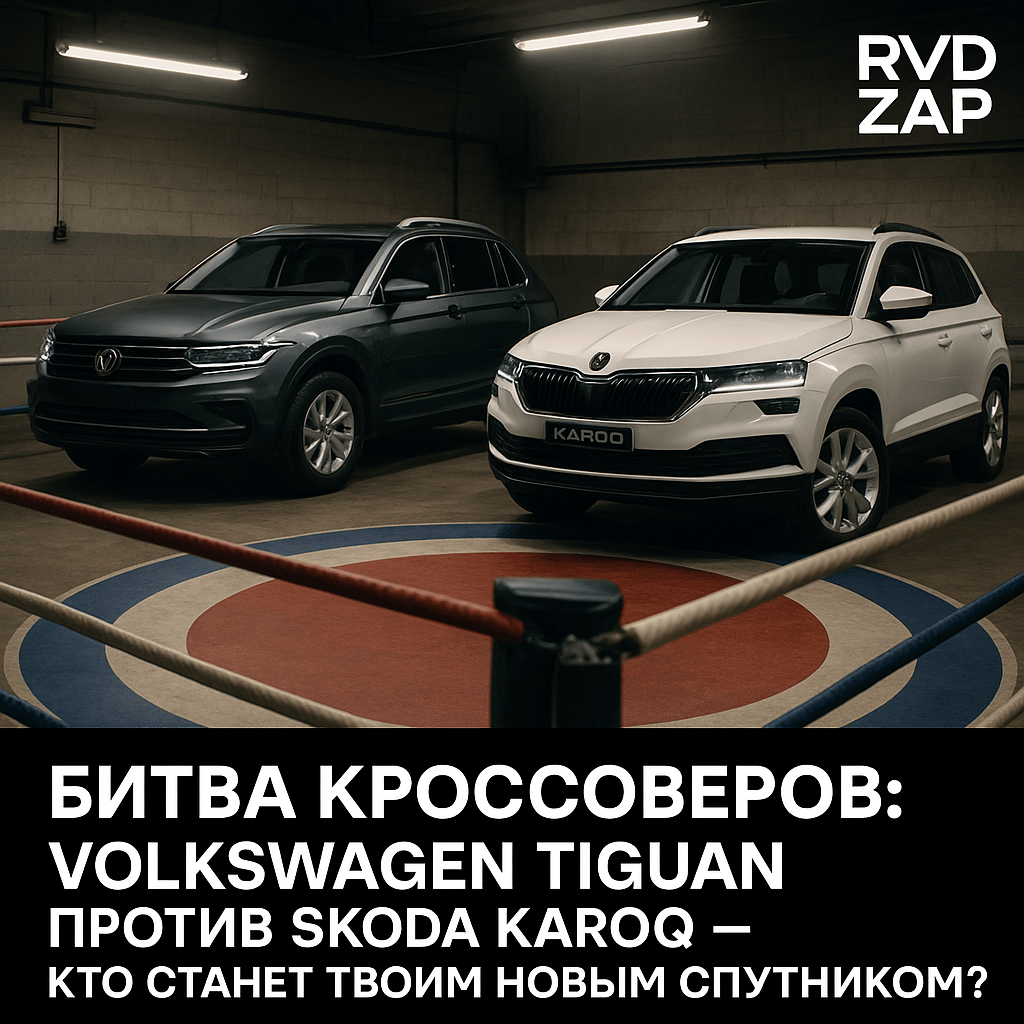 Битва кроссоверов: Volkswagen Tiguan или Skoda Karoq — какой выбрать для своих приключений?