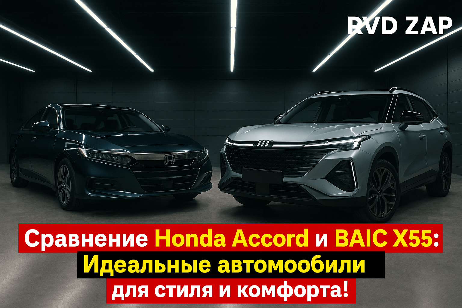 Сравнение Honda Accord и BAIC X55: Как выбрать идеальный автомобиль для стиля и комфортного вождения?