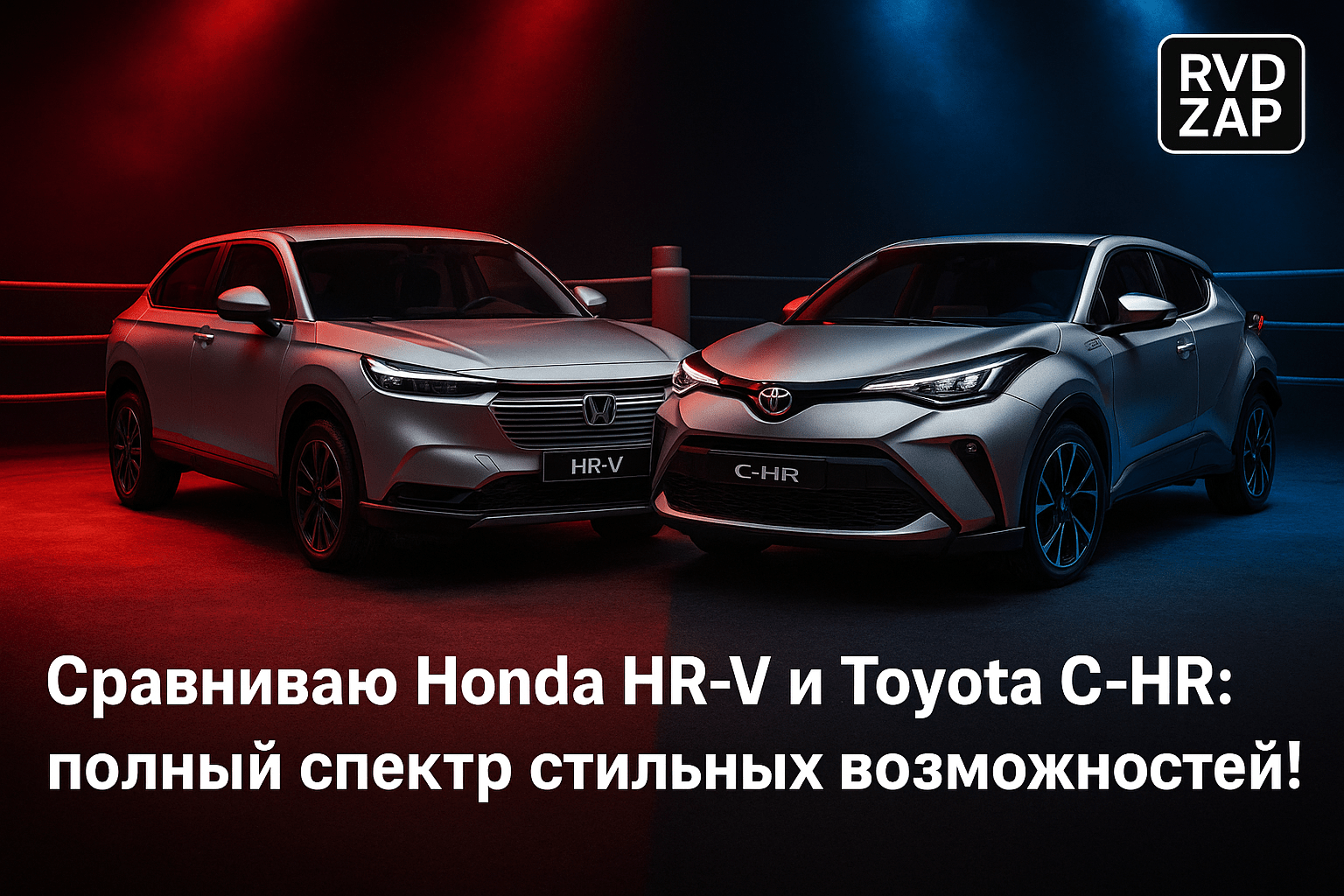 Сравнение Honda HR-V и Toyota C-HR: какой компактный SUV выбрать для идеального баланса стиля и практичности?