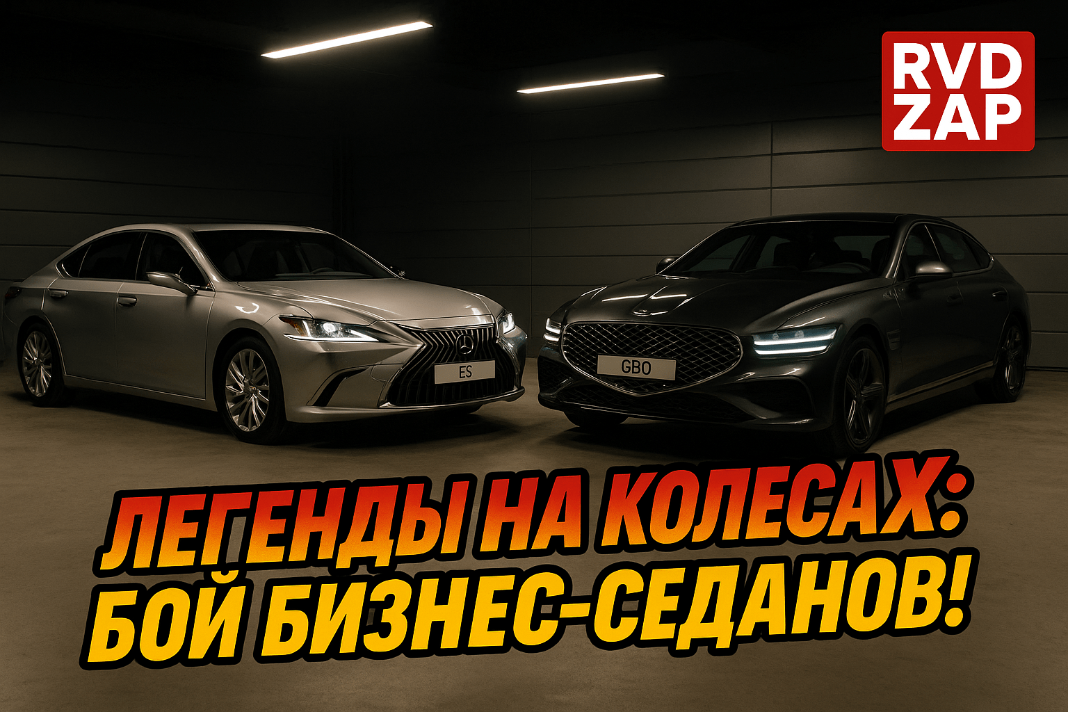 Лексус ES или Genesis G80: какой бизнес-седан станет вашим идеальным компаньоном?