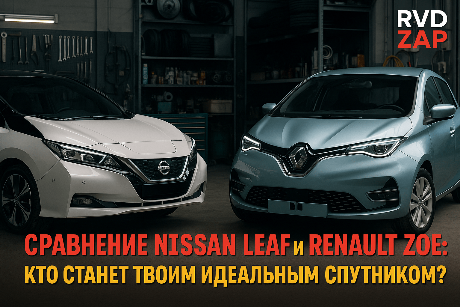 Сравнение Nissan Leaf и Renault Zoe: какой электромобиль выберет твое сердце?