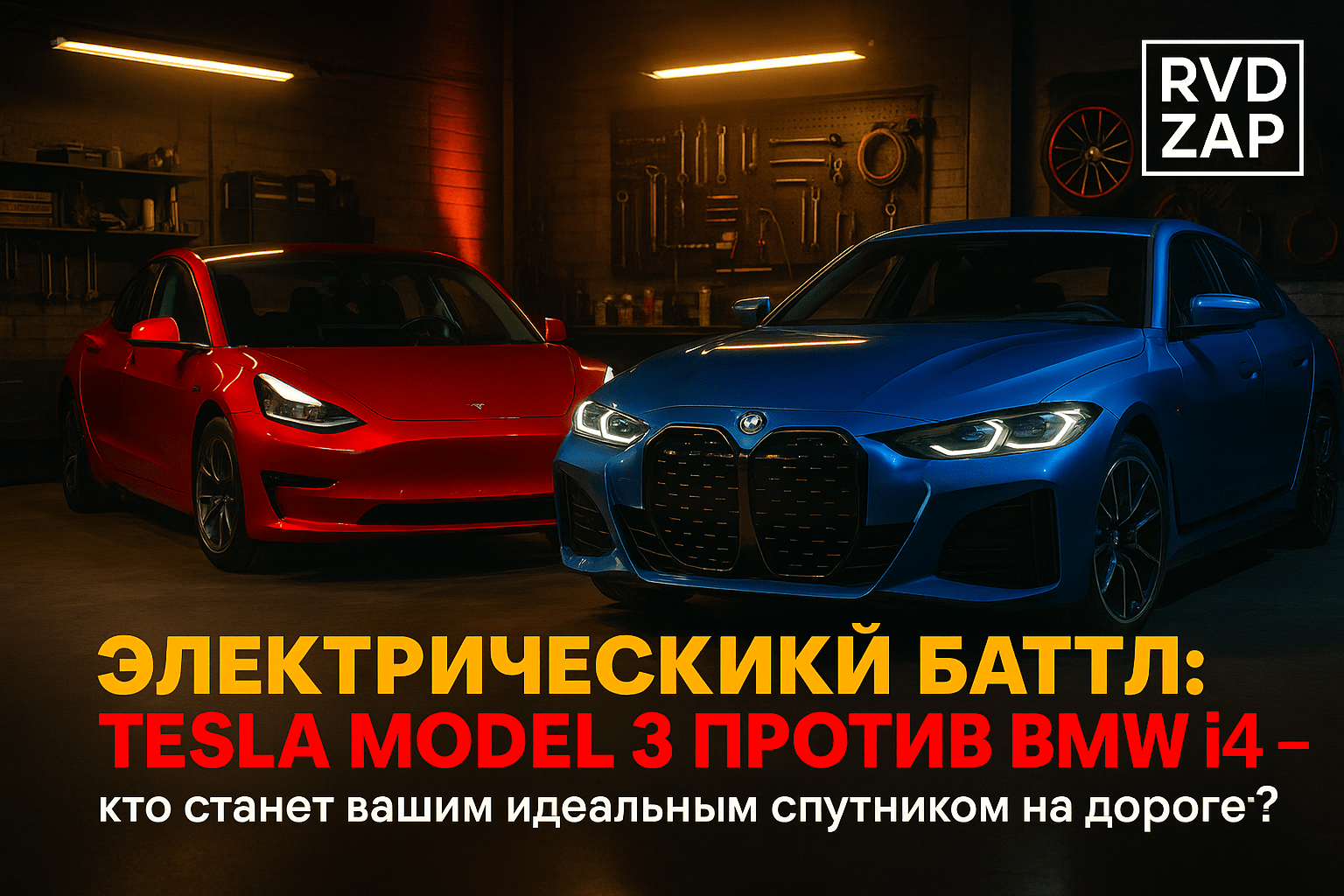 Tesla Model 3 или BMW i4 — какой электроседан станет вашим идеальным спутником на дороге?