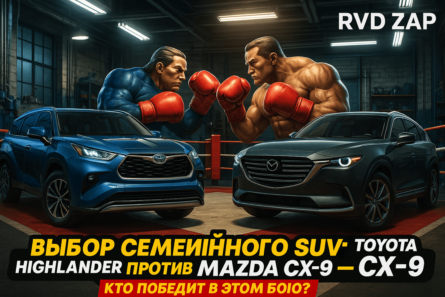 Сравнение Toyota Highlander и Mazda CX-9: какой семейный SUV выбрать для идеальных поездок?