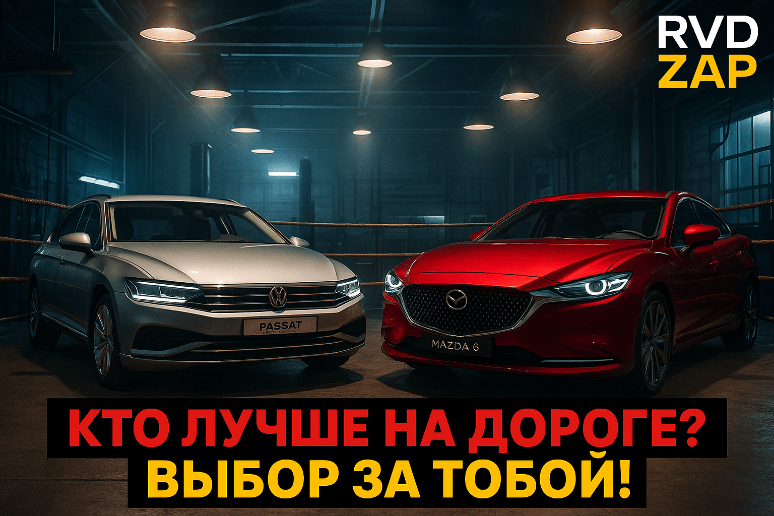 Выбор между Volkswagen Passat и Mazda 6: какой седан станет твоим идеальным спутником на дороге?