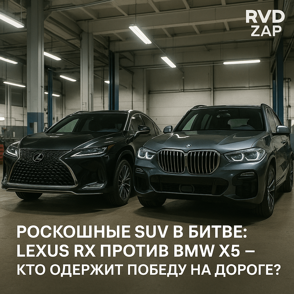 Роскошные SUV в битве: Lexus RX против BMW X5 — кто одержит победу на дороге?