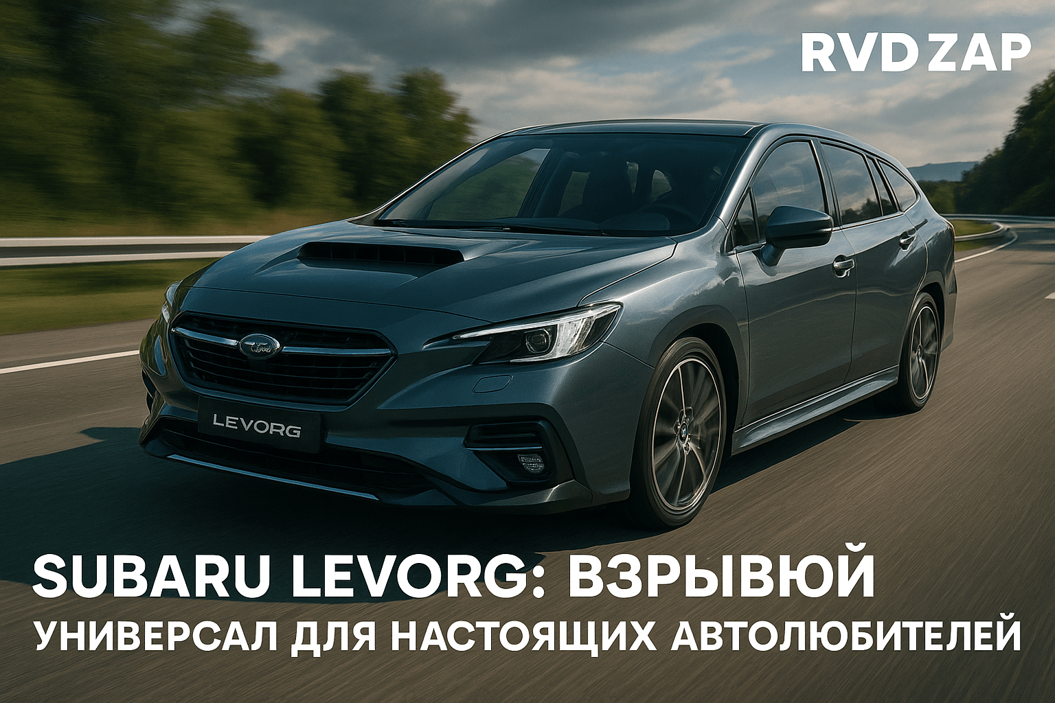 Subaru Levorg: Взрывной Универсал Для Настоящих Автолюбителей, Жаждущих Скорости и Комфорта