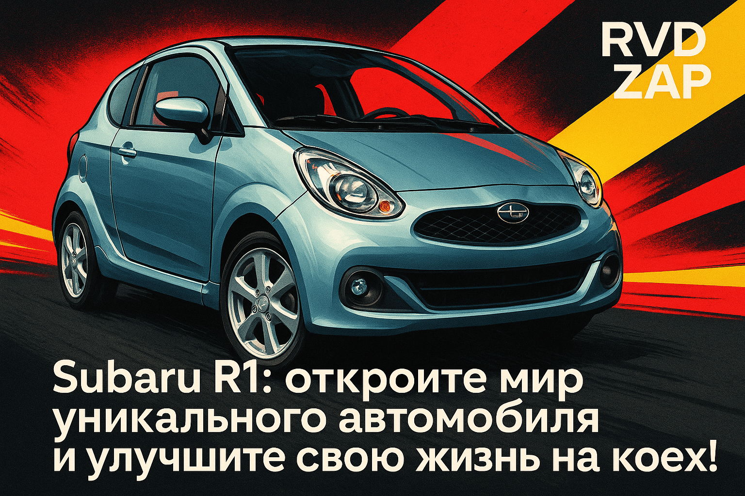 Subaru R1: откройте мир уникального автомобиля и узнайте, как запчасти и "ноускаты" могут изменить вашу жизнь на колесах!